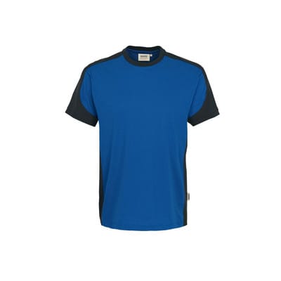 Hakro T-Shirt Contrast Performance, royal, Unisex-Größe: XL