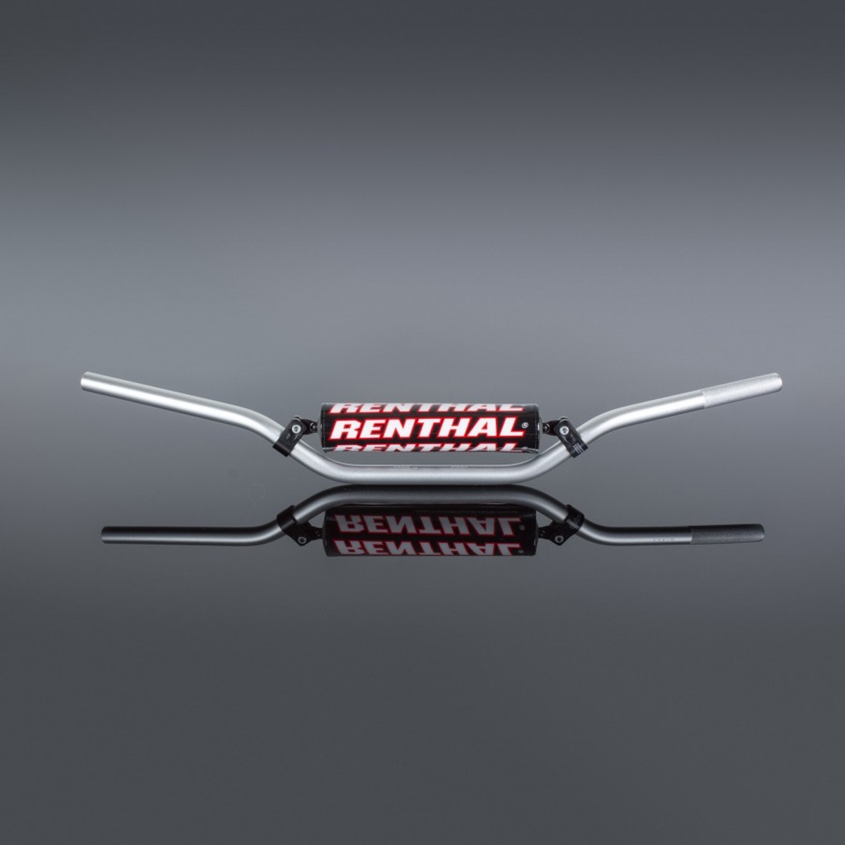 Renthal Mx Enduro Lenker 7/8" (22 Mm) Silber, Leicht, Mit Schützendem Schaumstoff