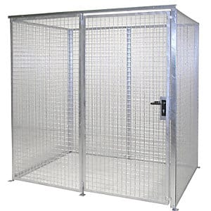 Bauer Südlohn Gasflaschen-Container GFC-M2, feuerverzinkt