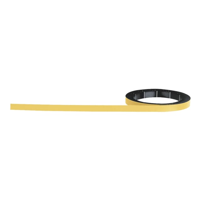 Magnetoplan magnetoflex-Band, gelb, 5 mm x 1 m