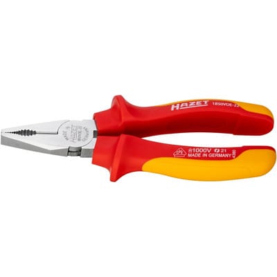 HAZET VDE-Kombinations-Zange, hochglanzverchromt 1850VDE-22 l: 160 mm VDE