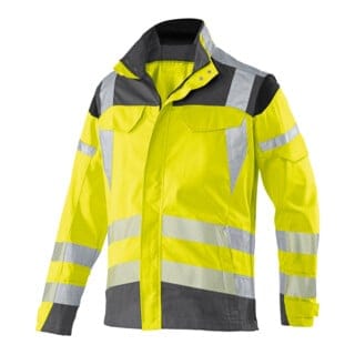 Kübler PSA Reflectiq Jacke 1207 warngelb/anthrazit 52