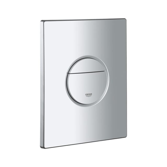 Grohe Abdeckplatte 42375 mit Drucktaste mattchrom