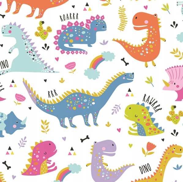 Dino-servietten Für Geburtstage, 33x33cm, 20 Stück.