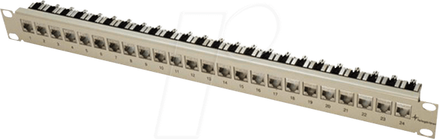 Telegärtner Modulträger 1HE incl. 24AMJ Module 100007029
