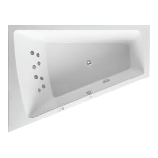 Duravit Whirlwanne Paiova 180x140cm, Jet, EB-Version, 1 RS li, we.