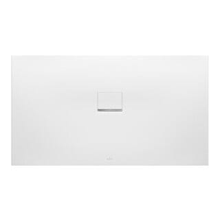 V&B Duschwanne Squaro Infinity 120x70x4cm, st wh., Uni., lg. S. geschn.