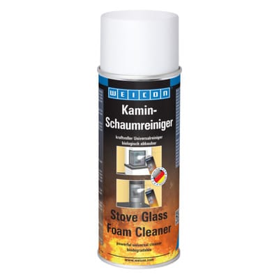 WEICON Kaminschaumreiniger, entfernt umweltneutral Ruß, Staub und Asche, 400 ml