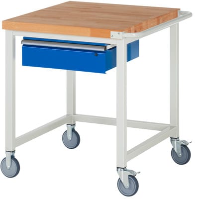 Rau Fahrbare Werkbank 8001, B750xT900xH880mm, 1x Schublade-TA