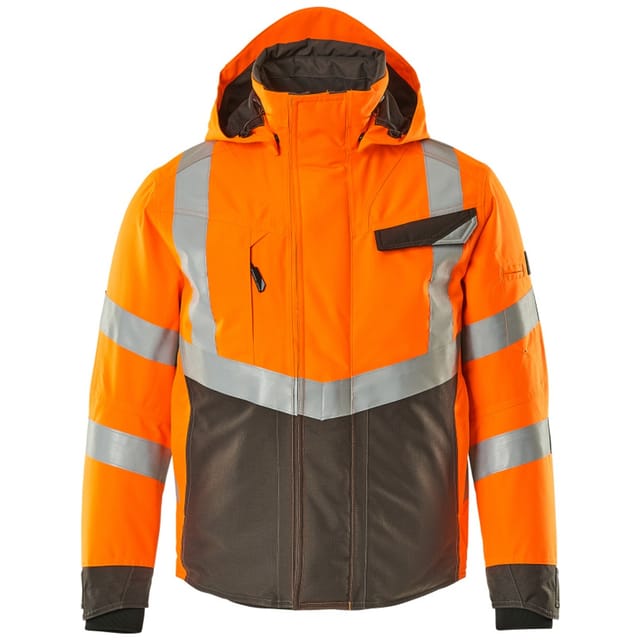 Mascot Hastings Winterjacke Größe M, hi-vis orange/dunkelanthrazit
