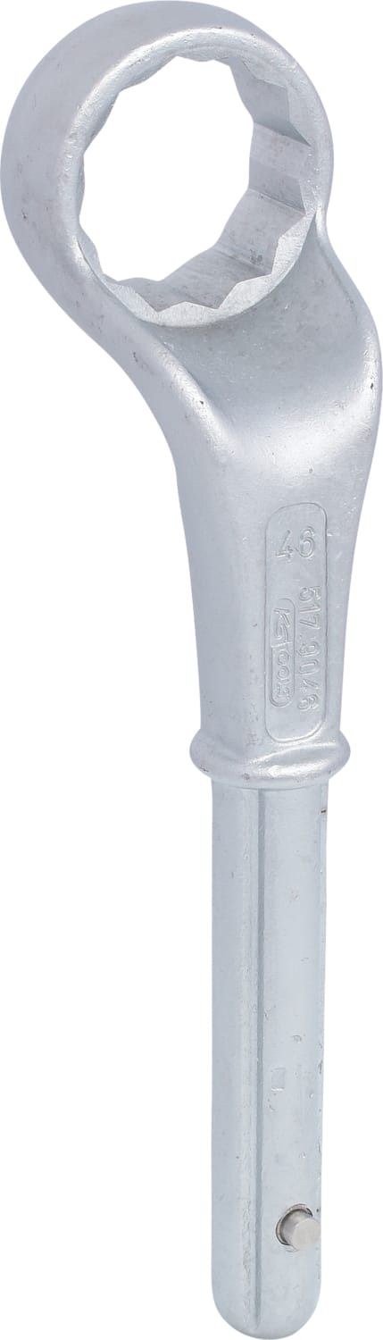 KS Tools CLASSIC Zugringschlüssel, gekröpft, 46mm