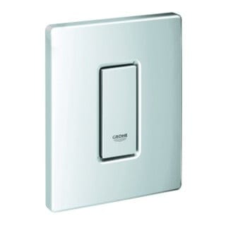 Grohe Abdeckplatte 42377 mit Drucktaste chrom