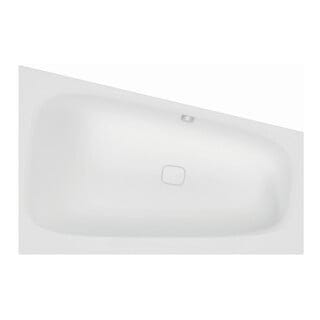 Hoesch Badewanne iSENSI Trapez 180x120cm, rechts, weiß