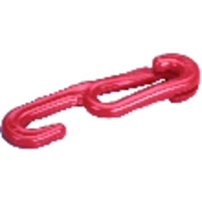 PÖSAMO Kunststoff Zughaken rot 6,0mm