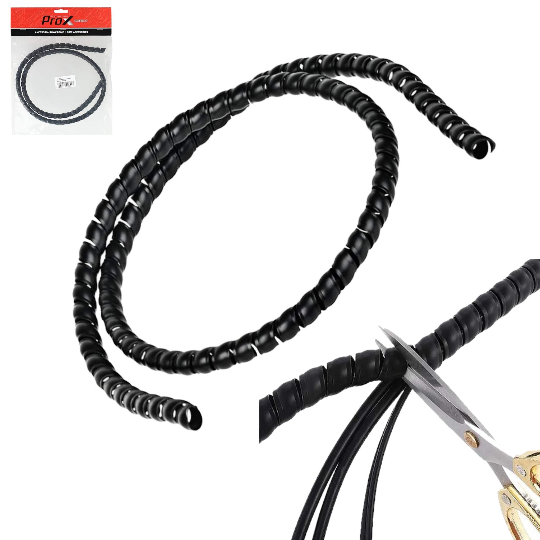 Schutzkappe Für Prox-spirale 8 Mm–1 M, Schwarz