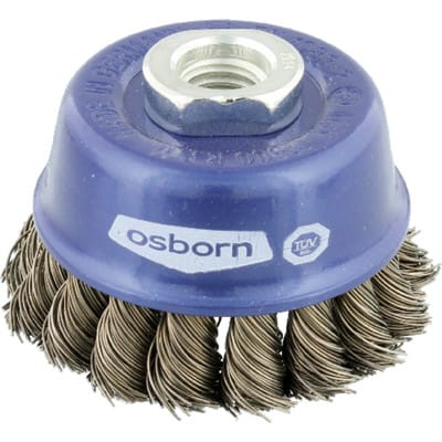 Osborn Topfbürste Stahld. M14 100x0,50mm gez.