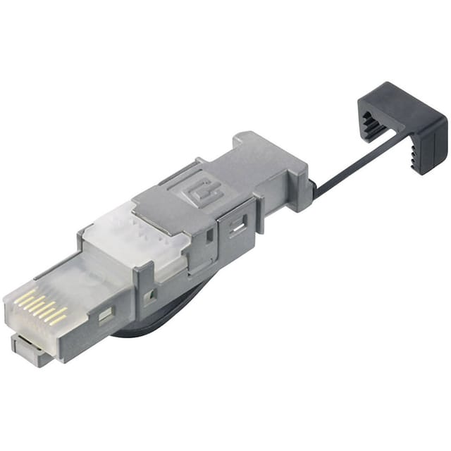 Telegärtner STX RJ45 Stecker AWG22-26 Cat.6 sw 100007453