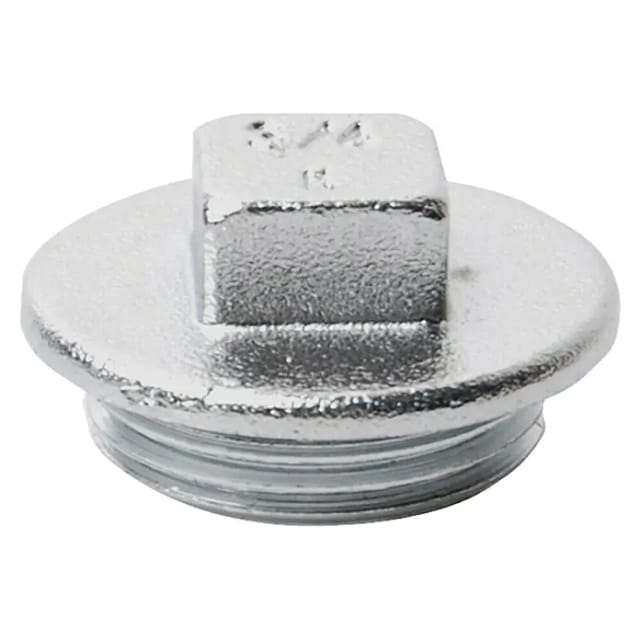 KIRCHHOFF MS Stopfen, Chrom, 3/4"AG