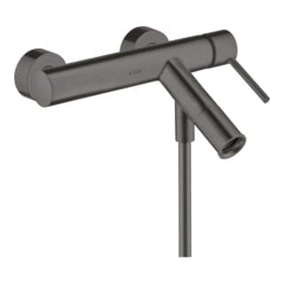 hansgrohe Wannen-Einhebelmischer Axor Starck AP, A 200mm, m Pin-Griff, brush. bla vc