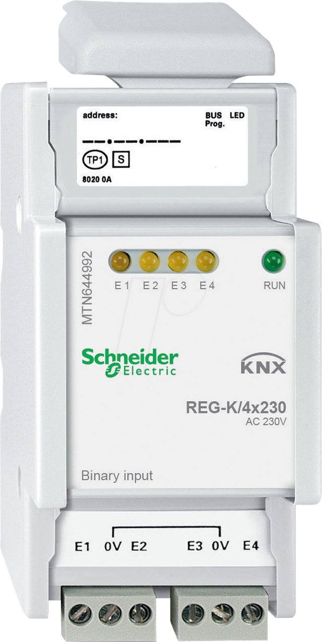 Schneider Electric Binäreingang REG-K/4x230 MTN644992