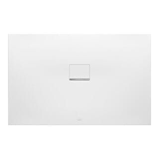 V&B Duschwanne Squaro Infinity 120x90x4cm, st. wh., universal einbaubar