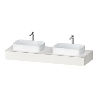 Duravit Konsole Qatego 160x55x17cm, w m, 2 A., Beck. beids.