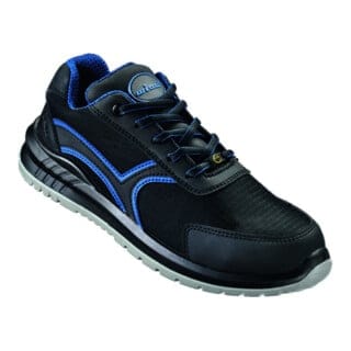 WICA Halbschuh GOEHREN NUOVO Schwarz/blau, S1P SR ESD Gr. 39
