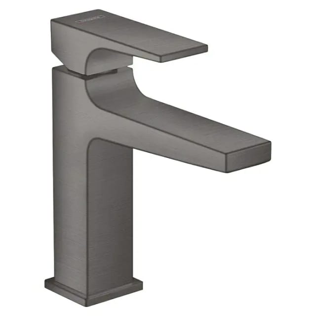 hansgrohe Waschtisch-Einhebelmischer 110 Metropol m HG, Pus-Op-Abl, A 135mm, brush. bla vc