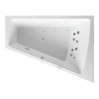 Duravit Whirlwanne Paiova 180x140cm, Combi P, EB-Vers, 1 RS R, we.