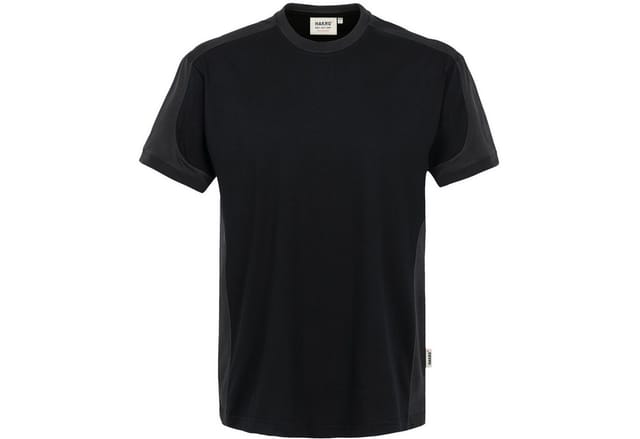 Hakro T-Shirt Contrast Performance, schwarz, Unisex-Größe: XL