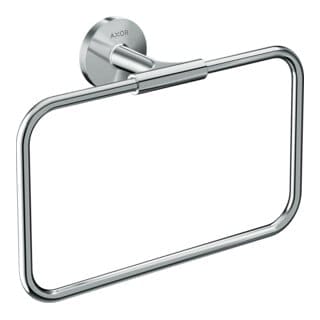 hansgrohe Handtuchring Axor Uni. Circular 250x216mm, schwenkb., Wandmontage, chrom