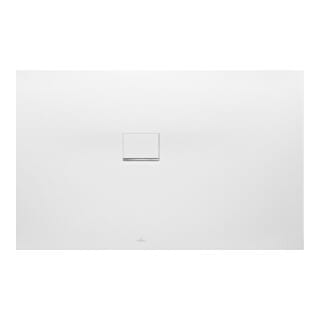V&B Duschwanne Squaro Infinity 110x75x4cm, ant, Eck-Einbau li gg Wand