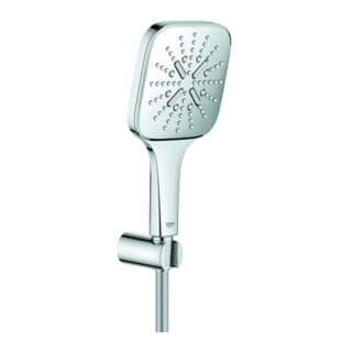 Grohe BrG Rainshower SmartActive130 Cube 3 Strahlarten, chrom