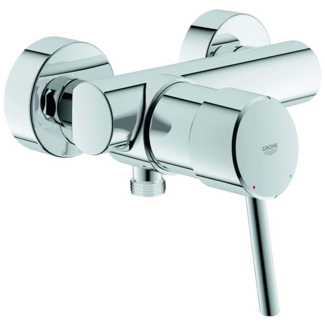 Grohe Brause-Einhebelmischer Concetto chrom, Wandmontage