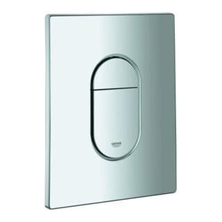 Grohe Abdeckplatte 42378 mit Drucktaste chrom