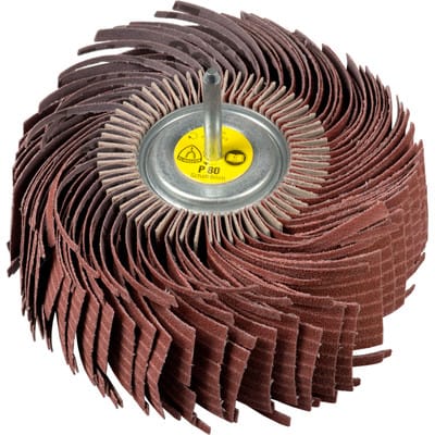 Klingspor MM 630 Schleifmopräder LS 309 JF, 180 x 50 x 6 mm Korn 80