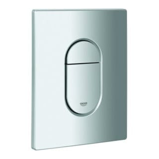 Grohe Abdeckplatte 42378 mit Drucktaste mattchrom