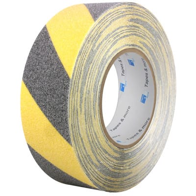 Antirutschband schwarz/gelb 50mm x 18m