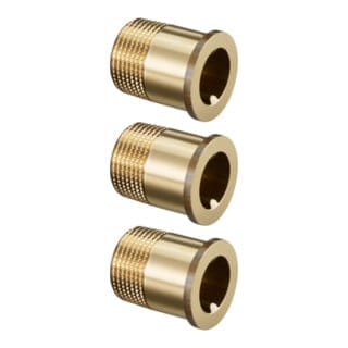 Oventrop Gewindetüllen-Anschluss-Set R 1/2 für Ventil DN 15, 3-fach