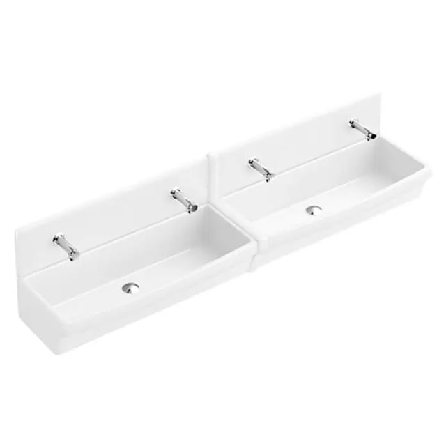 V&B Deckleiste O.NOVO kurz, weiß C-plus