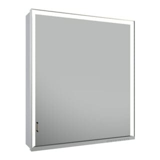 Keuco Spanplattenschraube lange Tür Royal Lumos 65x73x16cm, An R, WV, 1-trg., si-elox