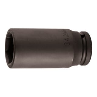 Ko-Ken IMPACT-Steckschlüsseleinsatz 6-kant, 3/4 Zoll dünnwandig, lang, Schlüsselweite: 24 mm
