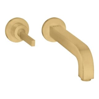 hansgrohe Fertigmontageset Axor Citterio UP-Waschtisch-Einhebelmischer, m Pin-Griff, A 220mm, b g opt