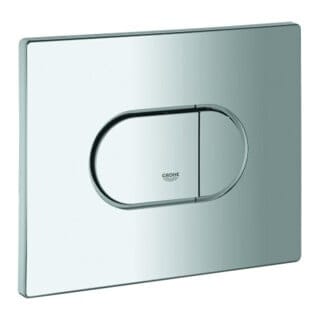 Grohe Abdeckplatte 42379 mit Drucktaste chrom