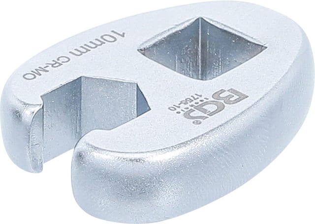 BGS Hahnenfußschlüssel Antrieb Innenvierkant 10 mm (3/8") SW 10 mm