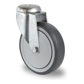 CASCOO Rückenlochlenkrolle ø 150 mm Serie P2T2 Kugellager