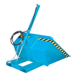Bauer Südlohn Schaufel DGS 500, lackiert, Lichtblau