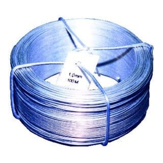 Drahtspinne verzinkt 1,0 mm x 100 m