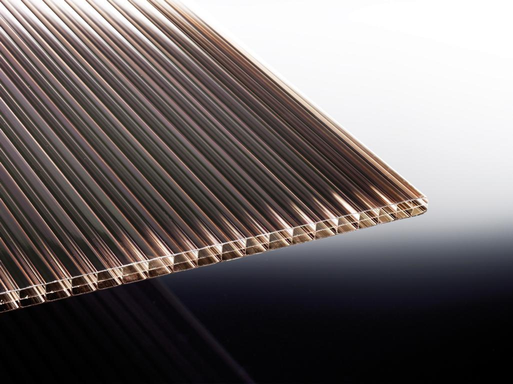 Pc-stegdreifachplatte 16 Mm 1200 X 2500 Mm Bronze