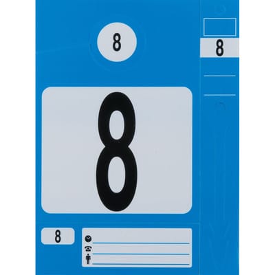 KS Tools Schlüsselanhänger-Set, blau, 300 Stück